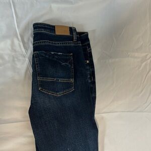 BKE Blue Straight Leg Jeans Gradient Wash